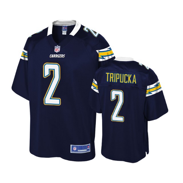 Youth Los Angeles Chargers #2 Shane Tripucka Navy Player Jersey