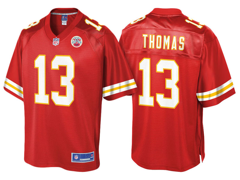Women Kansas City Chiefs #13 DeAnthony Thomas Red Pro Line Jersey Women Kansas City Chiefs #13 DeAnthony Thomas Red Pro Line Jersey