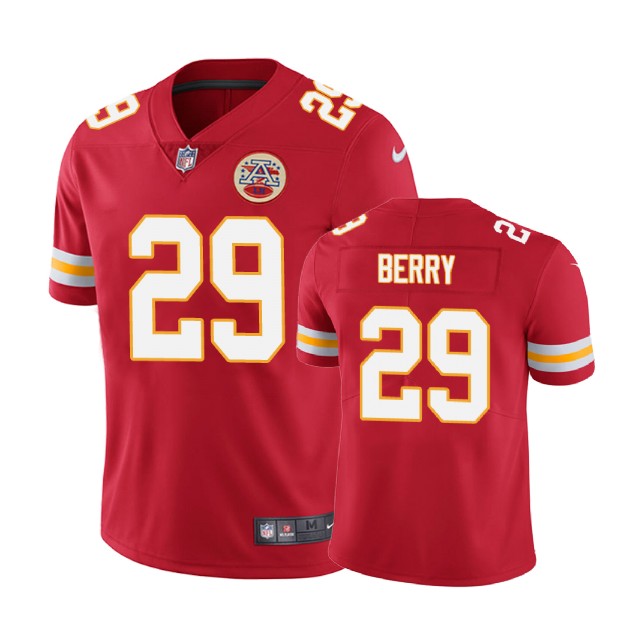 Kansas City Chiefs #29 Eric Berry Red Vapor Untouchable Limited Player Jersey