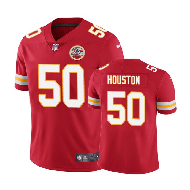 Kansas City Chiefs #50 Justin Houston Red Vapor Untouchable Limited Player Jersey