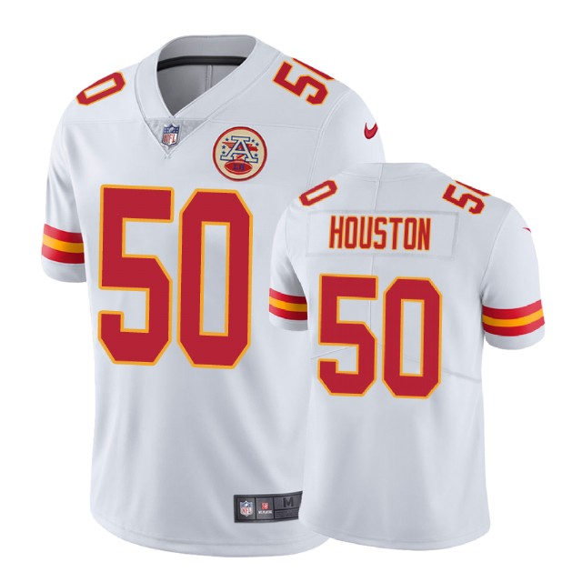 Kansas City Chiefs #50 Justin Houston White Vapor Untouchable Limited Player Jersey