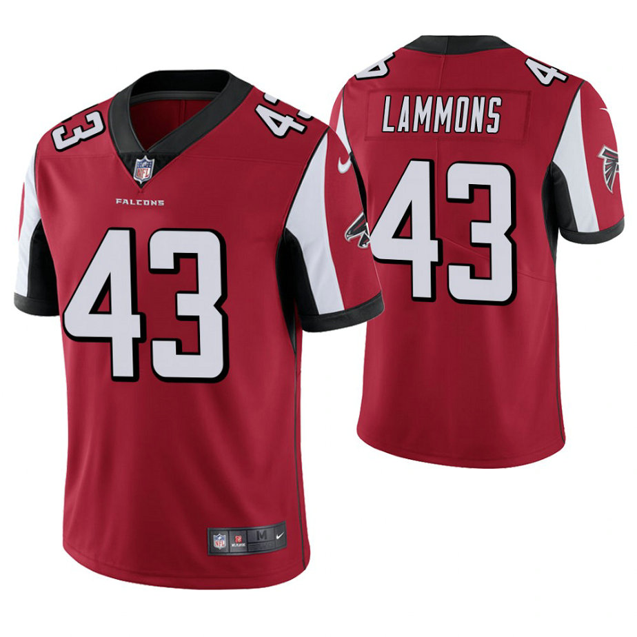 Atlanta Falcons #43 Chris Lammons Red Vapor Untouchable Limited Player Jersey Atlanta Falcons #43 Chris Lammons Red Vapor Untouchable Limited Player Jersey