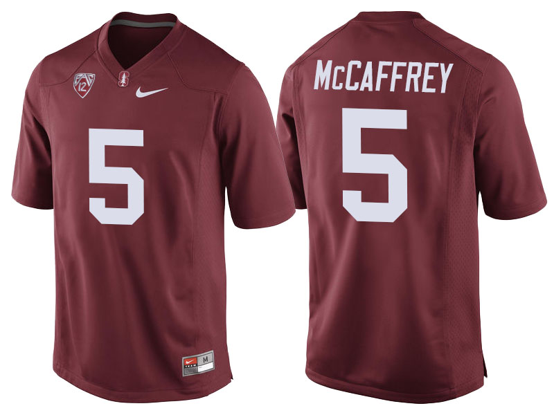 Christian McCaffrey #5 Stanford Cardinal Red College Football Jersey Christian McCaffrey #5 Stanford Cardinal Red College Football Jersey