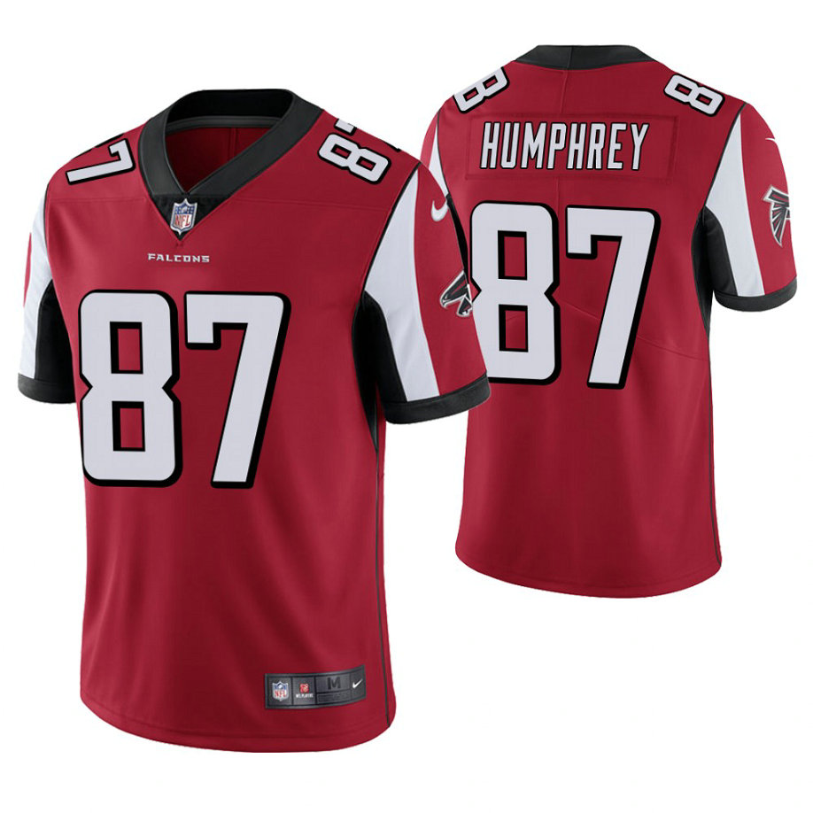 Atlanta Falcons #87 Claude Humphrey Red Vapor Untouchable Limited Retired Player Jersey Atlanta Falcons #87 Claude Humphrey Red Vapor Untouchable Limited Retired Player Jersey