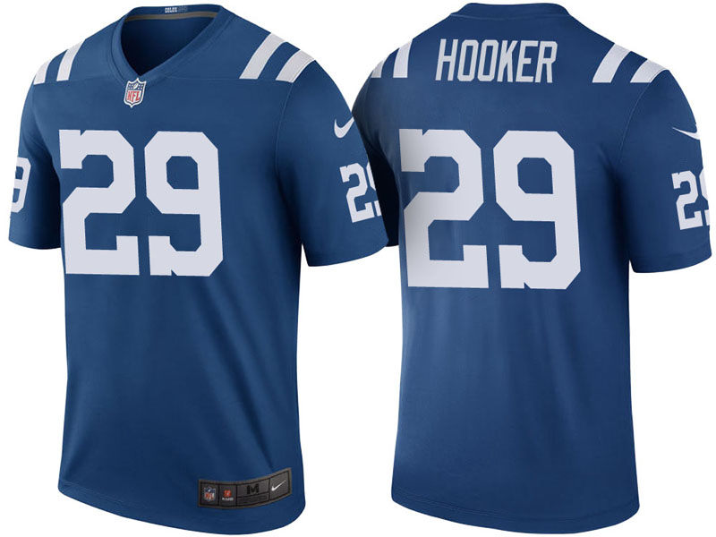 Indianapolis Colts #29 Malik Hooker Royal Color Rush Legend Jersey Indianapolis Colts #29 Malik Hooker Royal Color Rush Legend Jersey