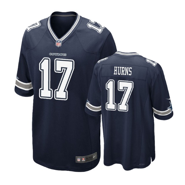 Dallas Cowboys #17 Allen Hurns Navy Game Jersey Dallas Cowboys #17 Allen Hurns Navy Game Jersey