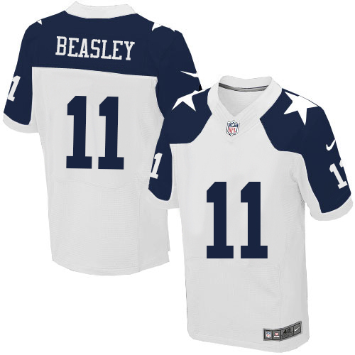 Dallas Cowboys #11 Cole Beasley White Limited Jersey