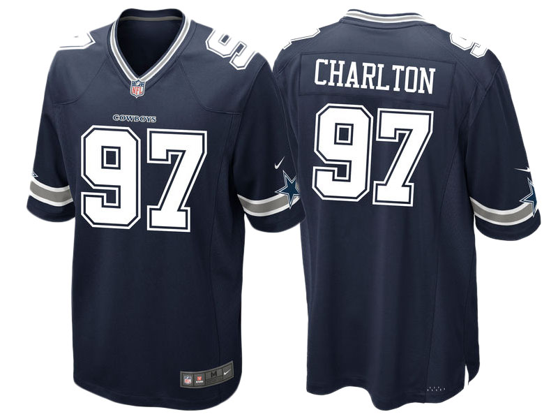 Dallas Cowboys Taco Charlton Navy 2017 Draft Pick Game Jersey Dallas Cowboys Taco Charlton Navy 2017 Draft Pick Game Jersey