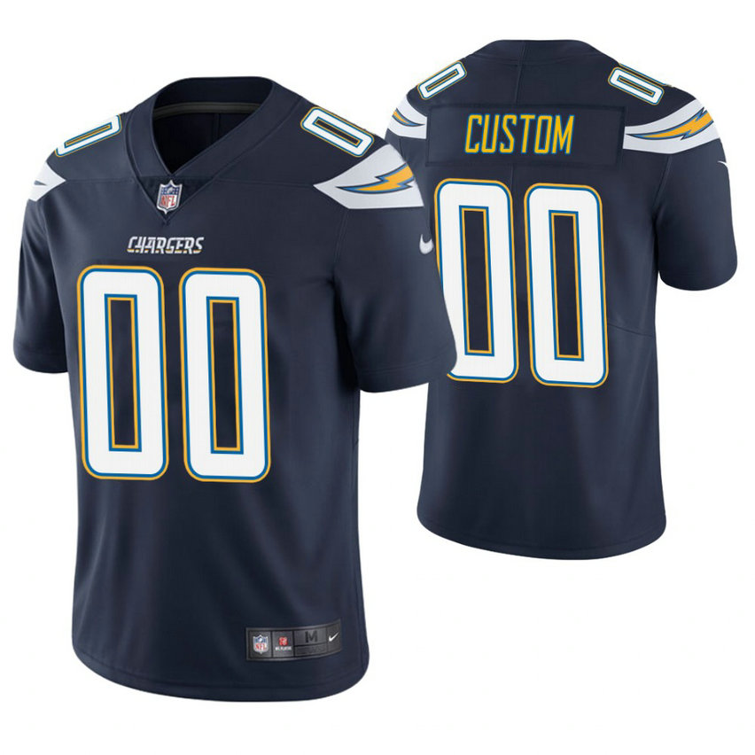 Los Angeles Chargers Vapor Untouchable Limited Navy Player Customized Jersey