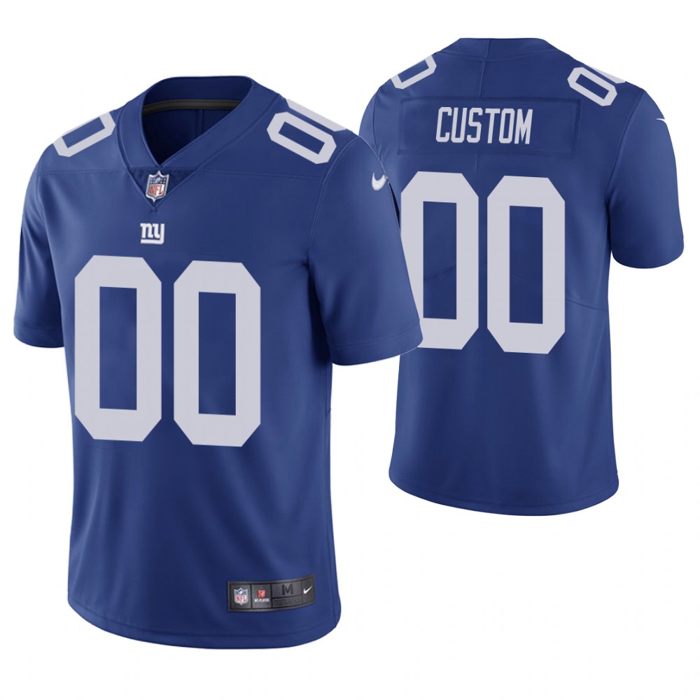 New York Giants Vapor Untouchable Limited Royal Customized Jersey