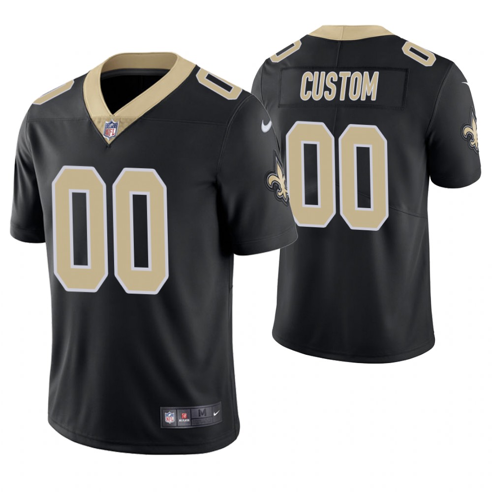 New Orleans Saints Vapor Untouchable Limited Black Customized Jersey New Orleans Saints Vapor Untouchable Limited Black Customized Jersey