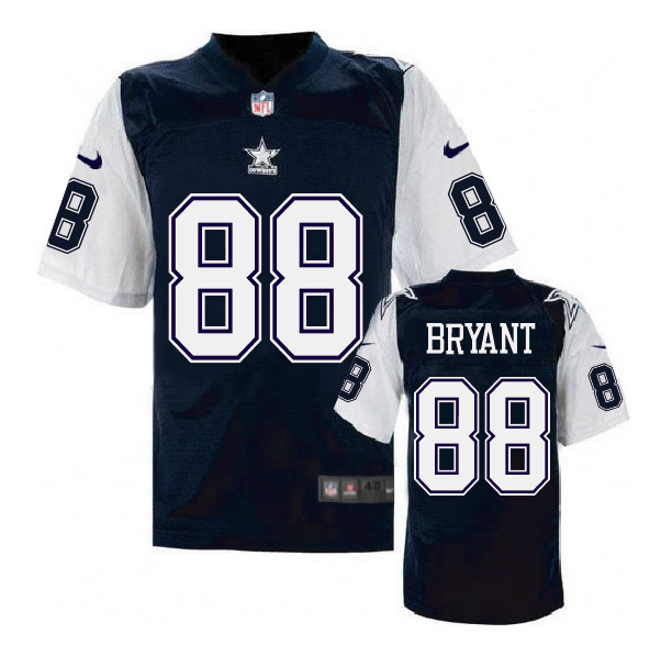 Dallas Cowboys #88 Dez Bryant Navy Throwback Jersey Dallas Cowboys #88 Dez Bryant Navy Throwback Jersey