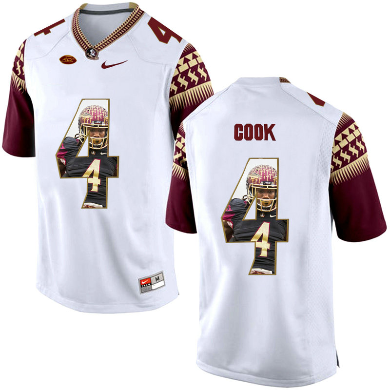 Dalvin Cook #4 Florida State Seminoles White College Football Jersey Dalvin Cook #4 Florida State Seminoles White College Football Jersey