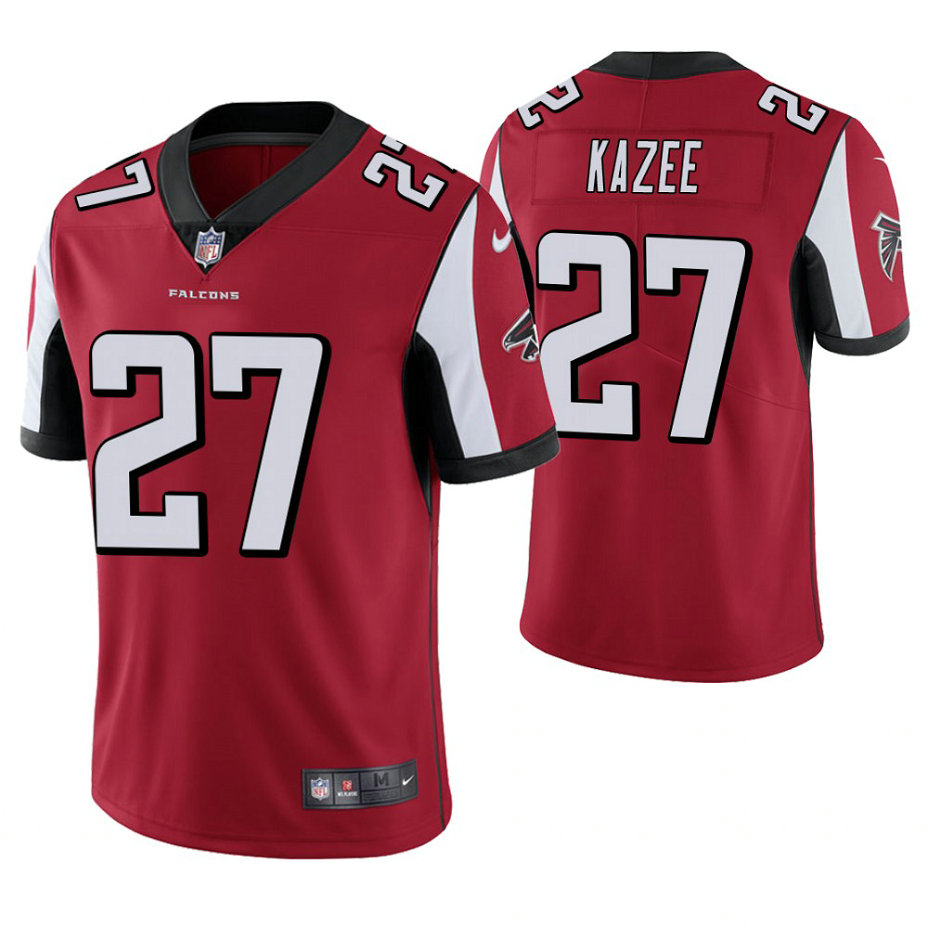 Atlanta Falcons #27 Damontae Kazee Red Vapor Untouchable Limited Player Jersey