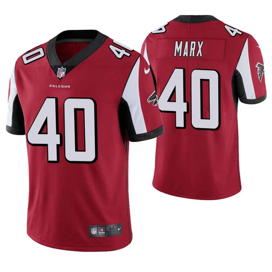 Atlanta Falcons #40 Daniel Marx Red Vapor Untouchable Limited Player Jersey Atlanta Falcons #40 Daniel Marx Red Vapor Untouchable Limited Player Jersey