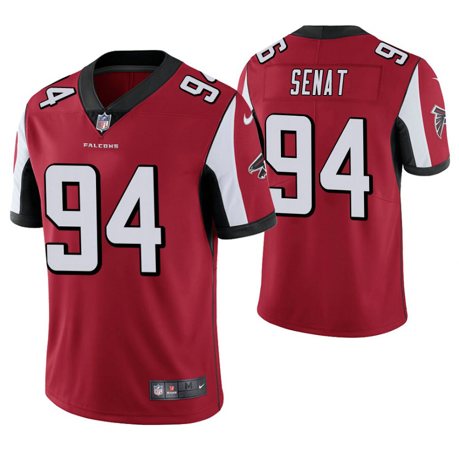 Atlanta Falcons #94 Deadrin Senat Red Vapor Untouchable Limited Player Jersey Atlanta Falcons #94 Deadrin Senat Red Vapor Untouchable Limited Player Jersey