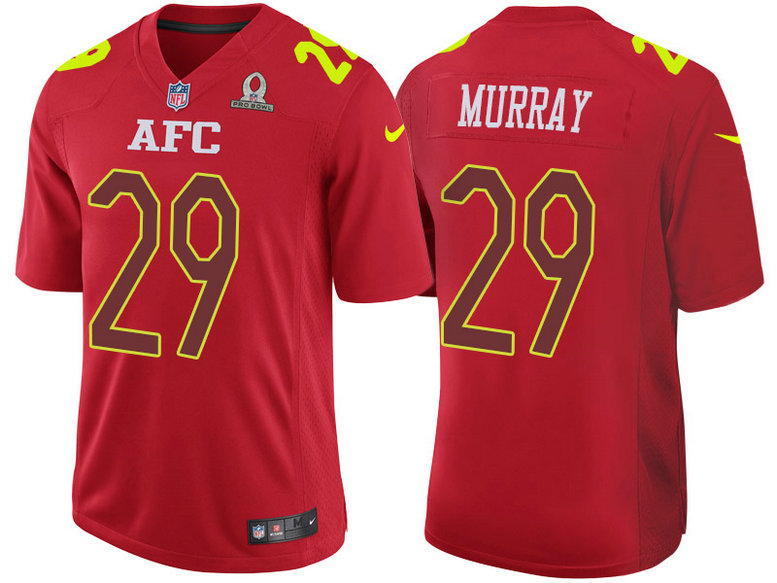 2017 Pro Bowl AFC DeMarco Murray Red Game Jersey 2017 Pro Bowl AFC DeMarco Murray Red Game Jersey