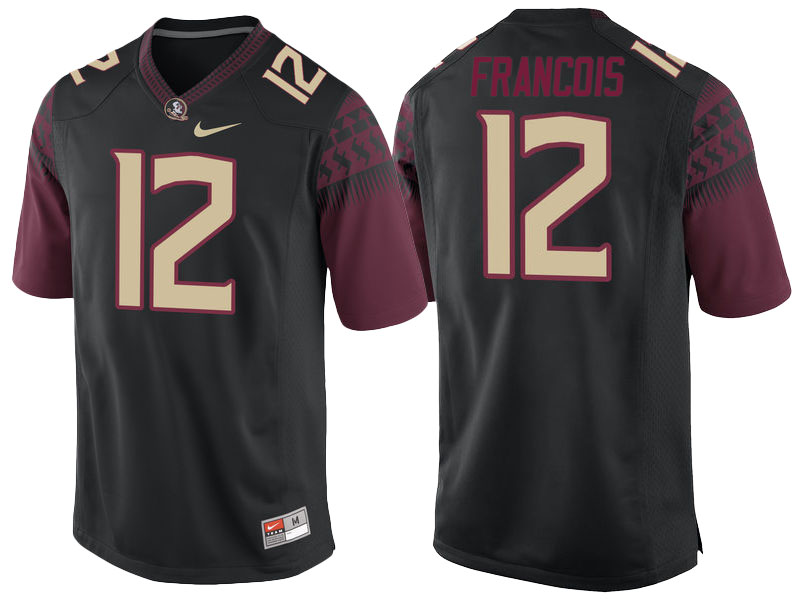 Deondre Francois #12 Florida State Seminoles Black College Football Jersey Deondre Francois #12 Florida State Seminoles Black College Football Jersey