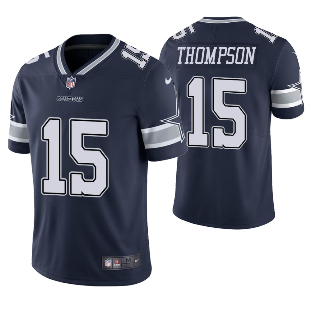 Dallas Cowboys #15 Deonte Thompson Navy Vapor Untouchable Limited Player Jersey Dallas Cowboys #15 Deonte Thompson Navy Vapor Untouchable Limited Player Jersey
