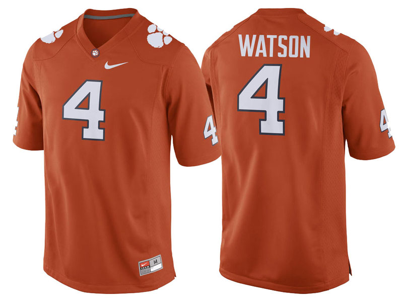 Deshaun Watson #4 Clemson Tigers Orange Player Performance College Football Jersey Deshaun Watson #4 Clemson Tigers Orange Player Performance College Football Jersey