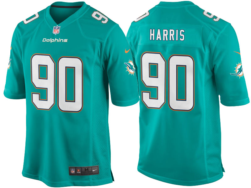 Miami Dolphins Charles Harris Aqua 2017 Draft Pick Game Jersey Miami Dolphins Charles Harris Aqua 2017 Draft Pick Game Jersey