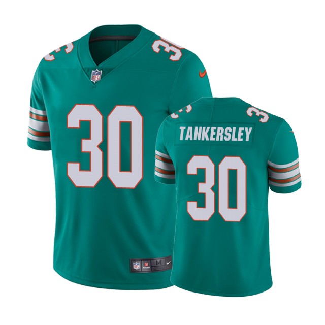 Miami Dolphins #30 Cordrea Tankersley Aqua Vapor Untouchable Limited Player Jersey Miami Dolphins #30 Cordrea Tankersley Aqua Vapor Untouchable Limited Player Jersey