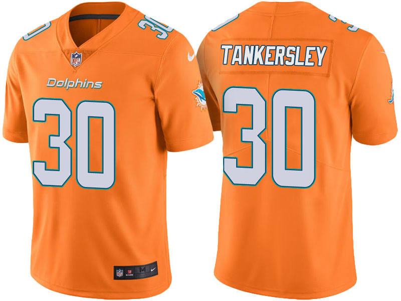 Miami Dolphins #30 Cordrea Tankersley Orange Vapor Untouchable Color Rush Limited Jersey Miami Dolphins #30 Cordrea Tankersley Orange Vapor Untouchable Color Rush Limited Jersey
