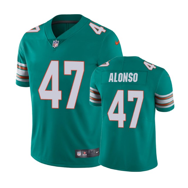 Miami Dolphins #47 Kiko Alonso Aqua Vapor Untouchable Limited Player Jersey