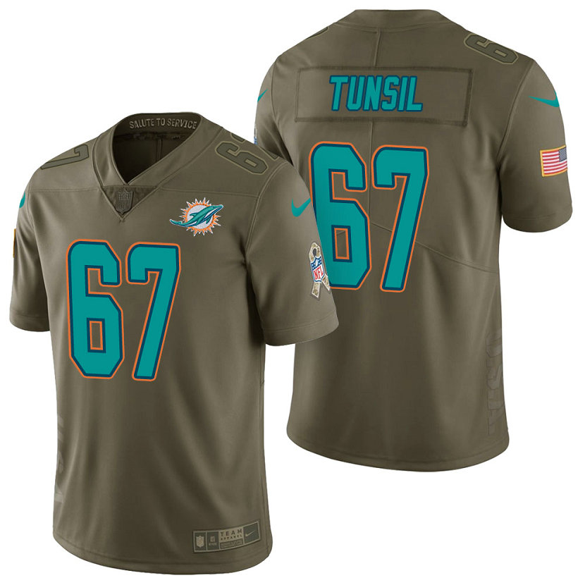 Miami Dolphins #67 Laremy Tunsil Olive 2017 Salute to Service Limited Jersey Miami Dolphins #67 Laremy Tunsil Olive 2017 Salute to Service Limited Jersey