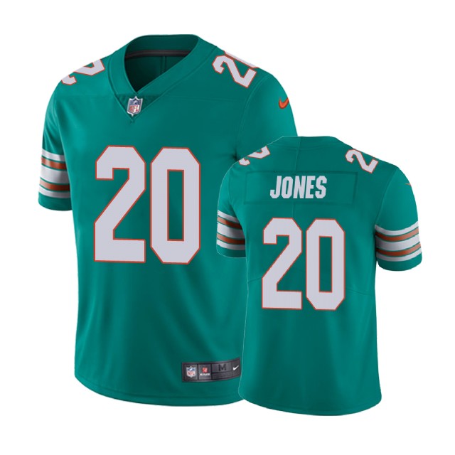 Miami Dolphins #20 Reshad Jones Aqua Vapor Untouchable Limited Player Jersey