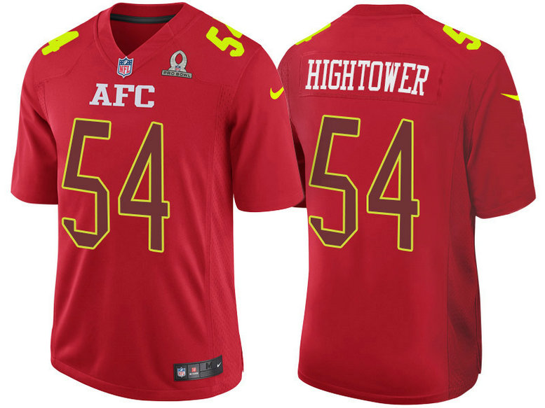 2017 Pro Bowl AFC Dont'a Hightower Red Game Jersey 2017 Pro Bowl AFC Dont'a Hightower Red Game Jersey