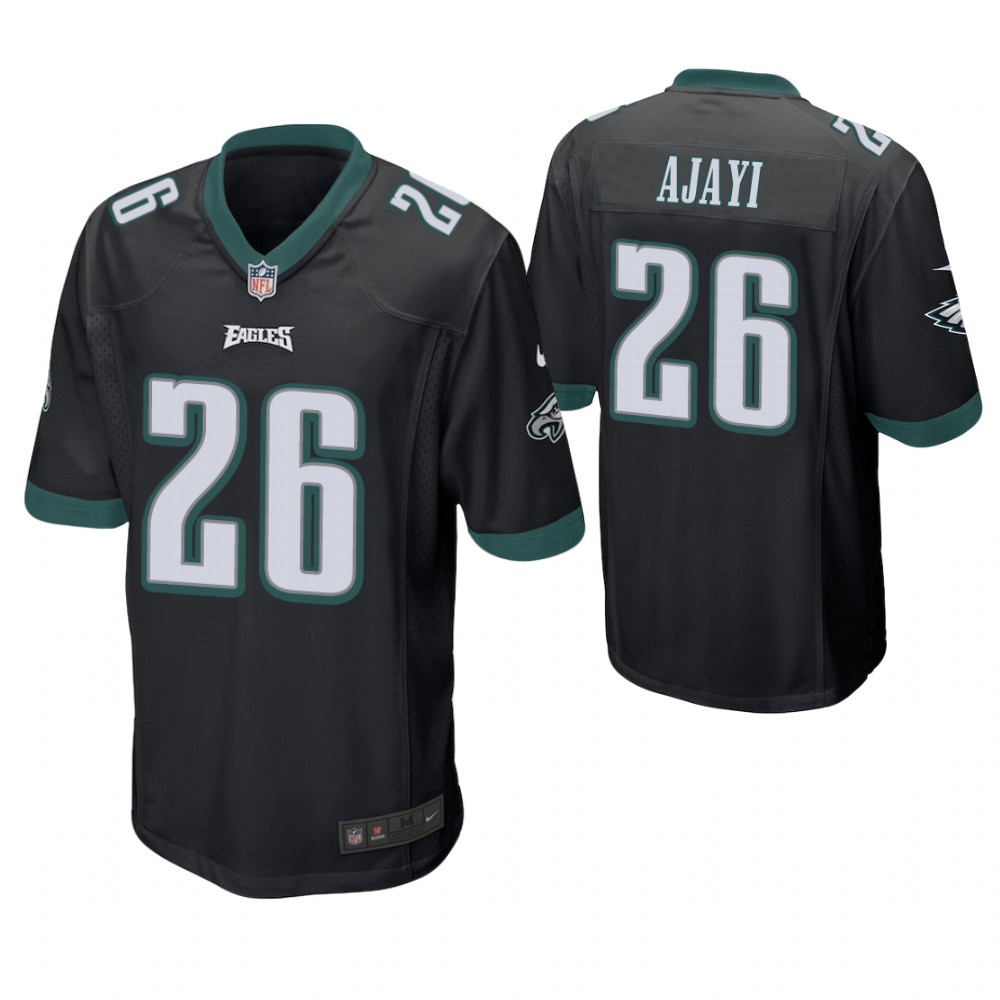 Philadelphia Eagles #26 Jay Ajayi Black Game Jersey Philadelphia Eagles #26 Jay Ajayi Black Game Jersey