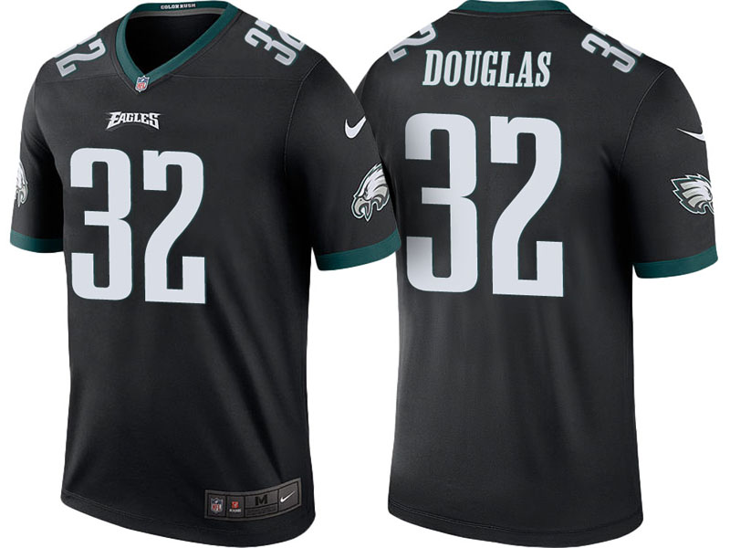 Philadelphia Eagles #32 Rasul Douglas Black Color Rush Legend Jersey Philadelphia Eagles #32 Rasul Douglas Black Color Rush Legend Jersey