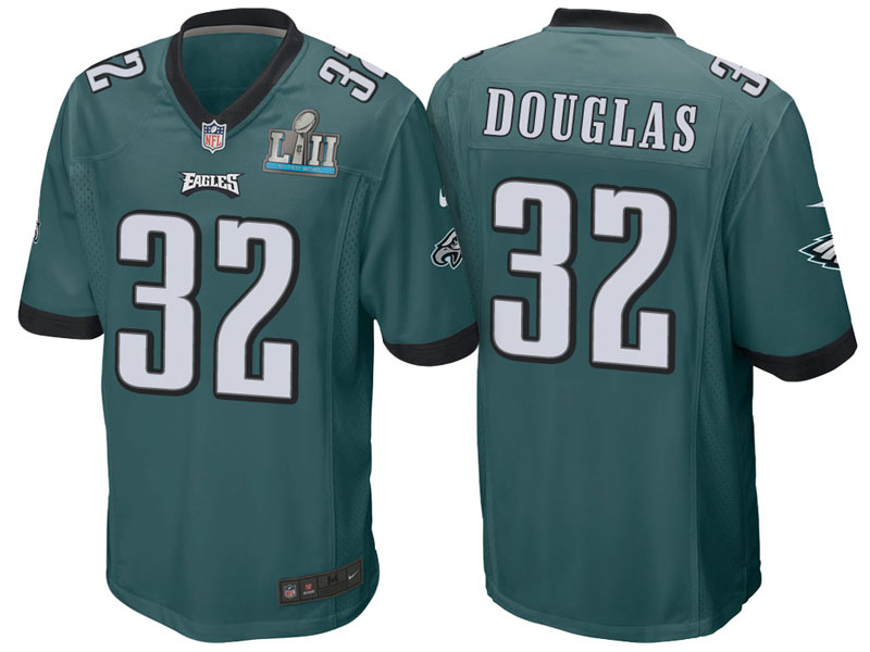 Philadelphia Eagles #32 Rasul Douglas Green Super Bowl LII Bound Game Jersey Philadelphia Eagles #32 Rasul Douglas Green Super Bowl LII Bound Game Jersey