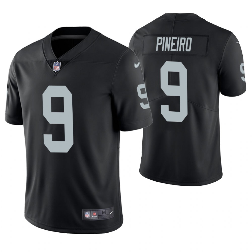 Oakland Raiders #9 Eddy Pineiro Black Vapor Untouchable Limited Jersey Oakland Raiders #9 Eddy Pineiro Black Vapor Untouchable Limited Jersey