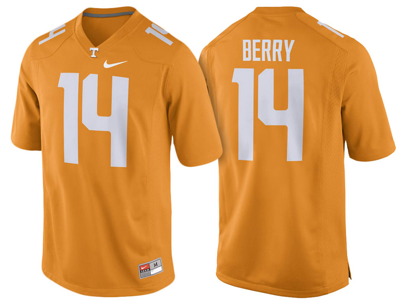 Eric Berry #14 Tennessee Volunteers Tennessee Orange College Football Jersey Eric Berry #14 Tennessee Volunteers Tennessee Orange College Football Jersey