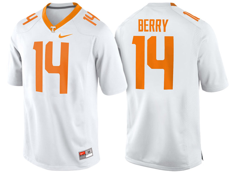 Eric Berry #14 Tennessee Volunteers White College Football Jersey Eric Berry #14 Tennessee Volunteers White College Football Jersey