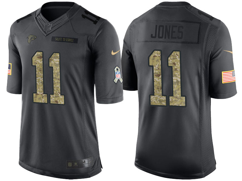 Atlanta Falcons #11 Julio Jones Camo Anthracite 2016 Salute to Service Limited Jersey Atlanta Falcons #11 Julio Jones Camo Anthracite 2016 Salute to Service Limited Jersey