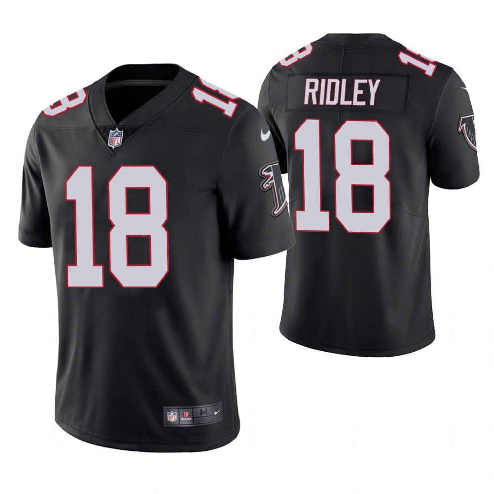 Atlanta Falcons #18 Calvin Ridley Black Elite Jersey