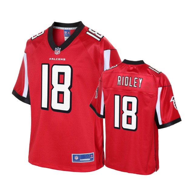 Atlanta Falcons 2018 Draft #18 Calvin Ridley Red Player Pro Line Jersey