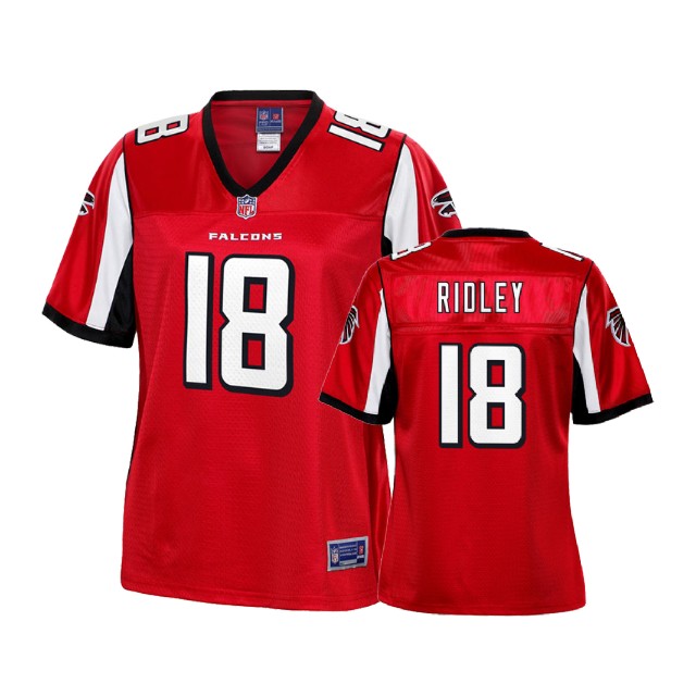 Women Atlanta Falcons 2018 Draft #18 Calvin Ridley Red Player Pro Line Jersey Women Atlanta Falcons 2018 Draft #18 Calvin Ridley Red Player Pro Line Jersey