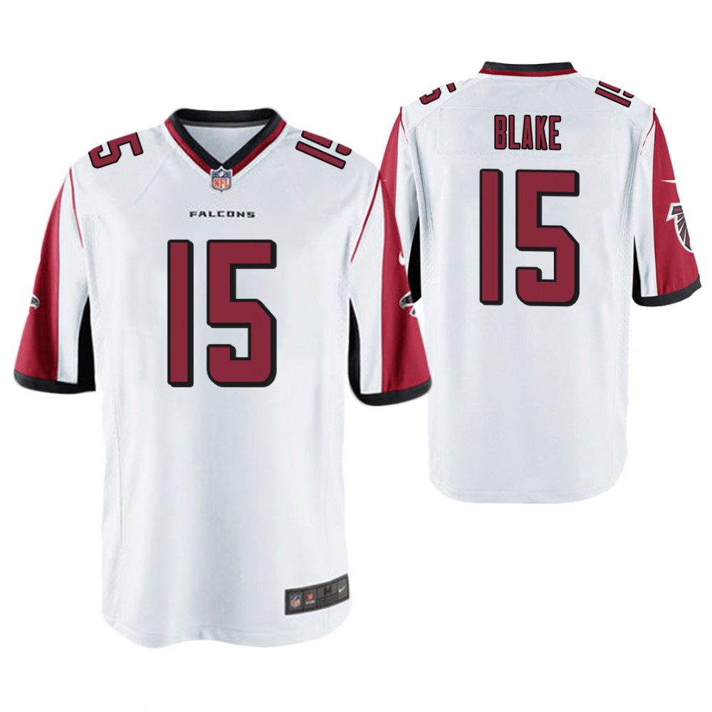 Atlanta Falcons #15 Christian Blake White Game Jersey