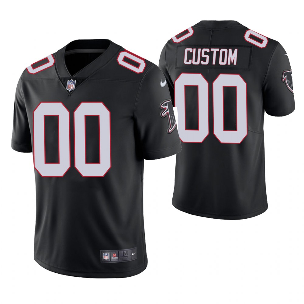 Atlanta Falcons Black Elite Customized Jersey Atlanta Falcons Black Elite Customized Jersey