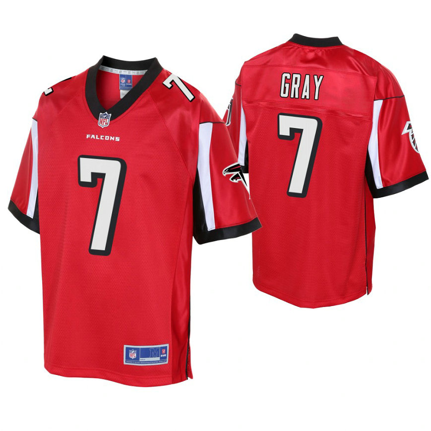 Youth Atlanta Falcons #7 Devin Gray Red Player Pro Line Jersey Youth Atlanta Falcons #7 Devin Gray Red Player Pro Line Jersey