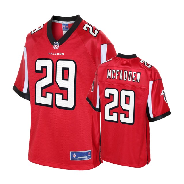 Youth Atlanta Falcons #29 Leon McFadden Red Player Jersey Youth Atlanta Falcons #29 Leon McFadden Red Player Jersey