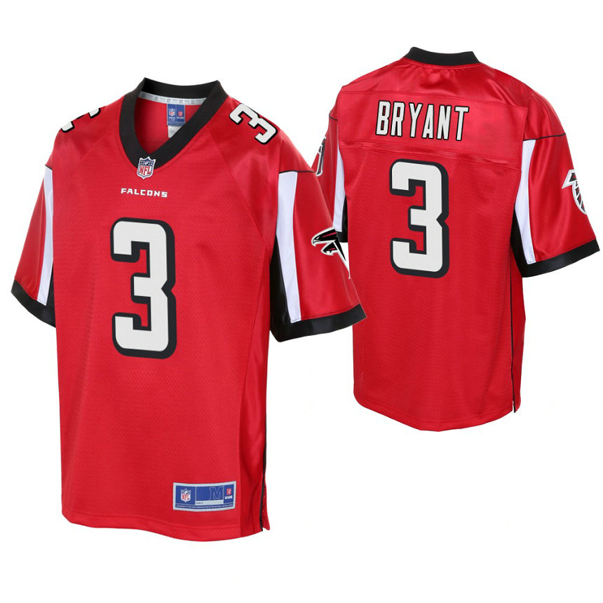 Youth Atlanta Falcons #3 Matt Bryant Red Player Pro Line Jersey Youth Atlanta Falcons #3 Matt Bryant Red Player Pro Line Jersey