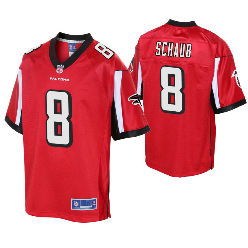 Youth Atlanta Falcons #8 Matt Schaub Red Player Pro Line Jersey Youth Atlanta Falcons #8 Matt Schaub Red Player Pro Line Jersey