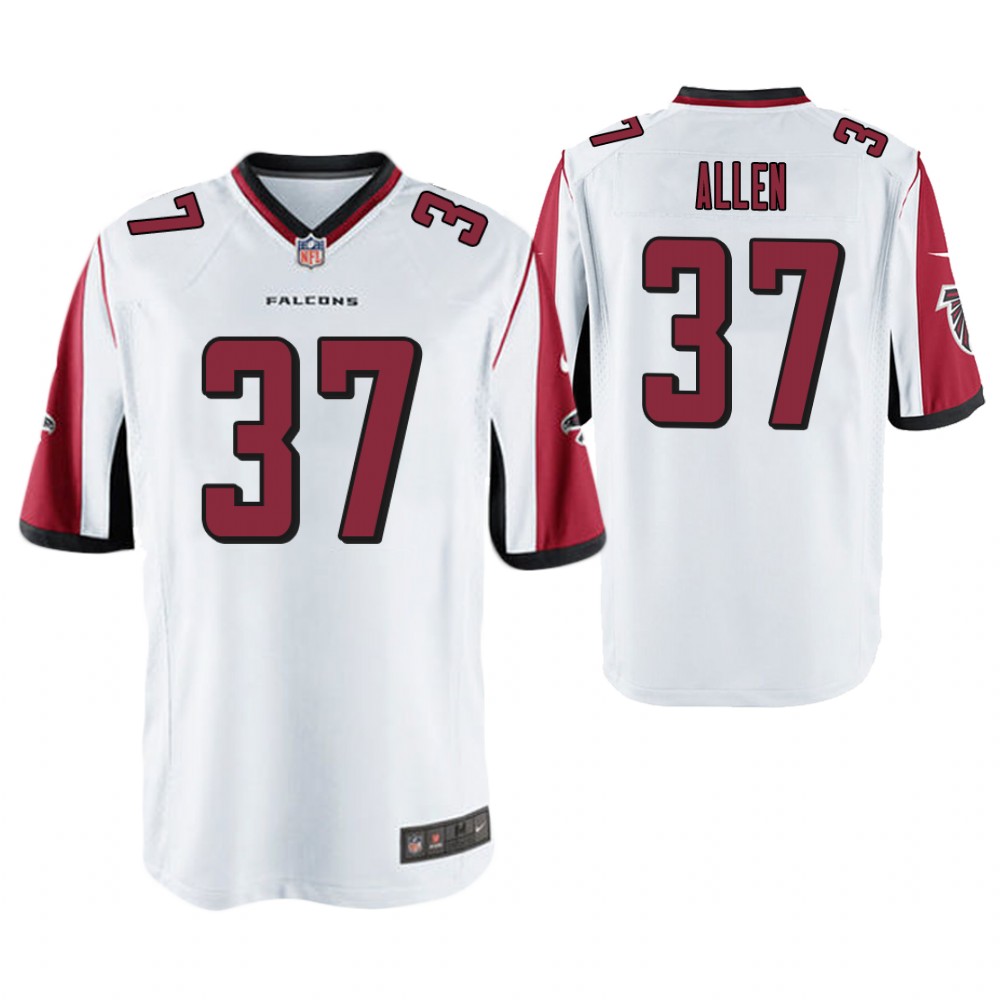 Atlanta Falcons #37 Ricardo Allen White Game Jersey