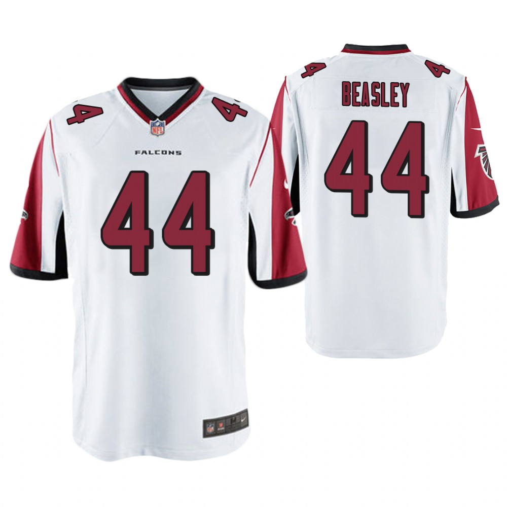 Atlanta Falcons #44 Vic Beasley White Game Jersey