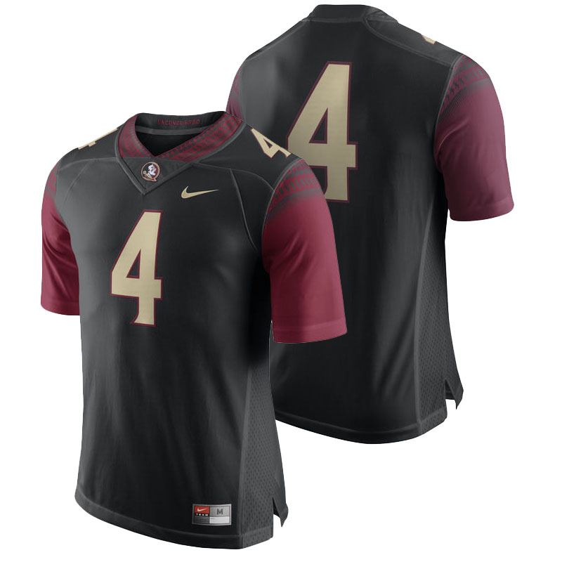 Florida Gators Seminoles #4 Black Limited Team Color College Football Jersey Florida Gators Seminoles #4 Black Limited Team Color College Football Jersey